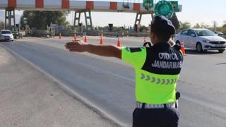 Aydın'da otoyol trafik jandarmasından trafik denetimi