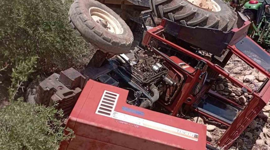 Siirt’te traktör kazası: Sürücü yaralandı