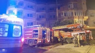 Otelde çıkan yangın büyümeden söndürüldü