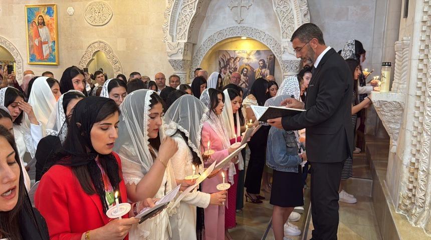 Mardin ve Midyat’ta Paskalya Bayramı kutlandı