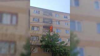 Yer: Bursa! Yanık unutulan sigara balkonu küle çevirdi