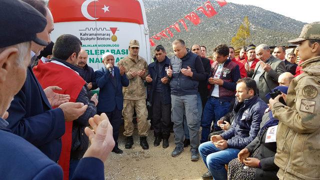 Sel şehidi Sözleşmeli Er, Kahramanmaraş'ta gözyaşlarıyla uğurlandı