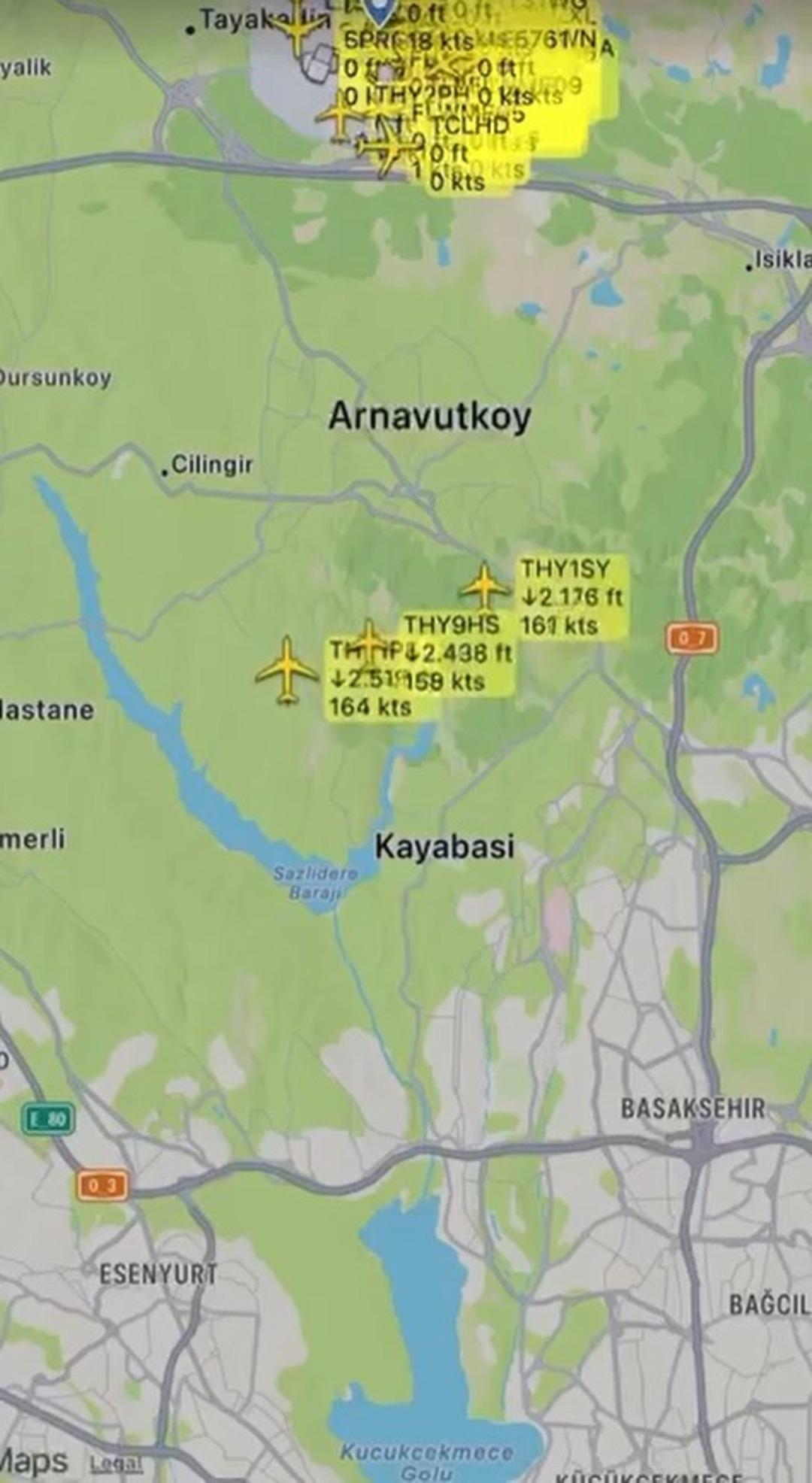 İstanbul Havalimanı’na aynı anda iniş yaptılar! Avrupa da bir ilk 2