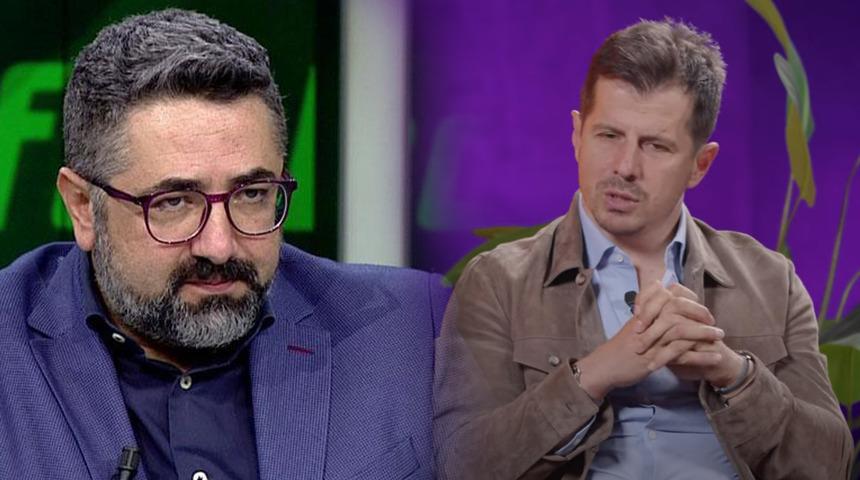 Emre Belözoğlu'ndan Serdar Ali Çelikler'e çok sert sözler! İlk kez bu kadar sert konuşuyorum dedi: Kola dibi gözlükleriyle...