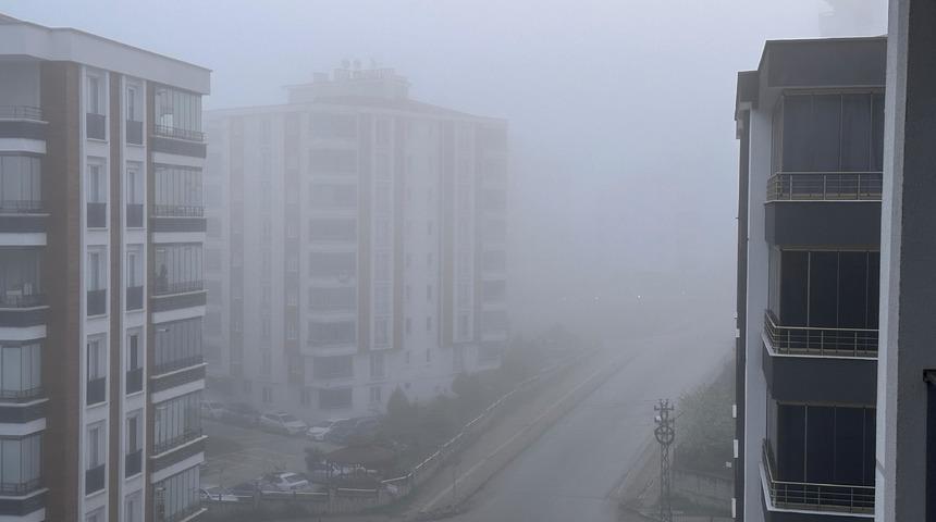 Samsun'da sis etkili oluyor