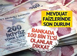 1 milyon TL'nin getirisi belli oldu! Faiz yarışı hızlandı, bankada 100 bin TL'si olan...