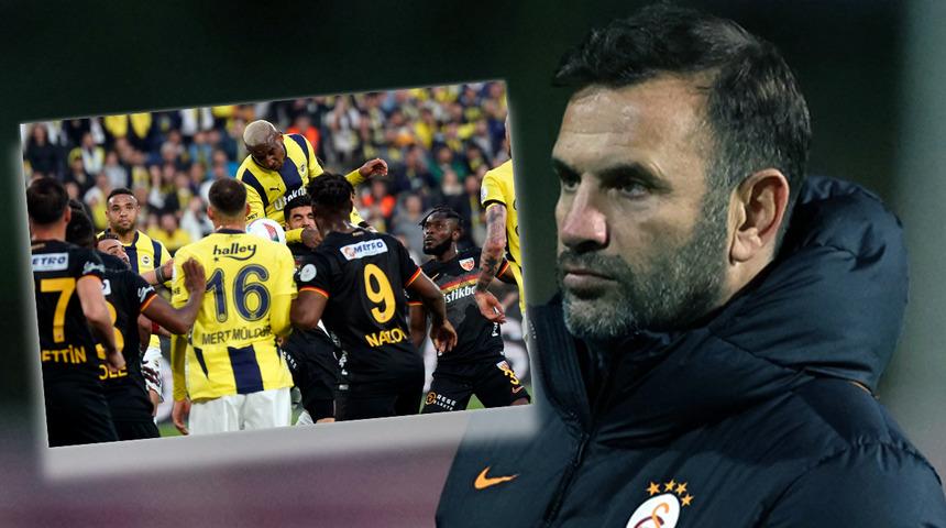 Fenerbahçe'nin Kayserispor karşısında kaybettiği puan sonrası Galatasaray Teknik Direktörü Okan Buruk böyle konuştu!