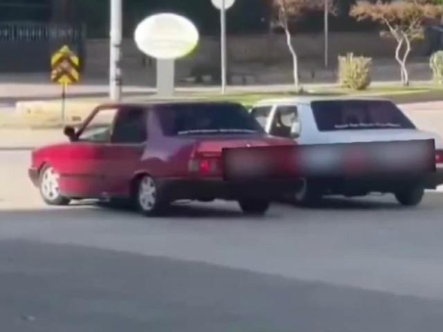 Trafikte drift atarak tehlike saçan 2 Tofaş’a 148 bin TL ceza