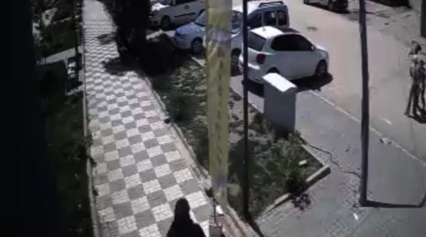 Sokak köpekleri, anne ile kızına saldırdı