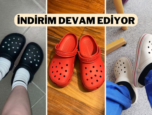 Crocs terliklerle rahatlığa adım atma zamanı! 