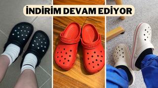 Böyle rahat terlik denemedim diyeceksiniz! Crocs modellerinde indirim başladı