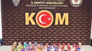 Polis 42 adet kaçak elektronik sigara ele geçirdi