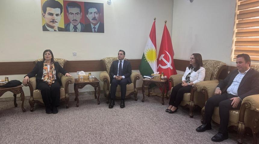 DEM Parti, DBP ve HDK heyetinden Erbil ziyareti