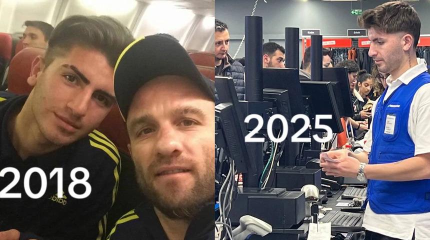 Nereden nereye... Fenerbahçeli eski genç futbolcu kasiyer oldu