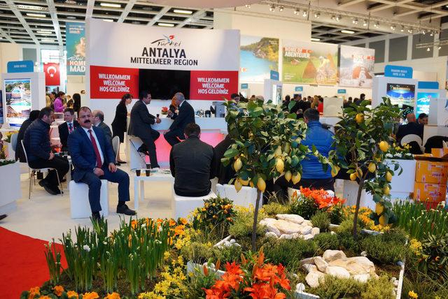 Berlin Turizm Fuarı'na Antalya'dan büyük çıkarma