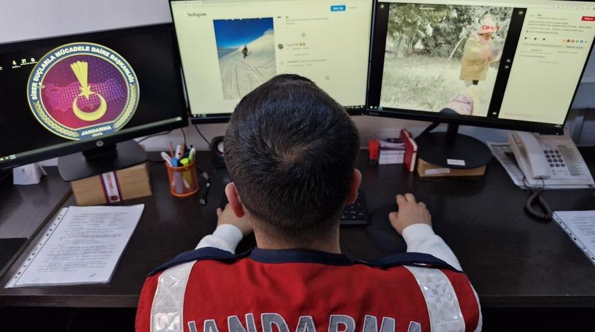 Palandöken'de siber devriyede ceza yağdı