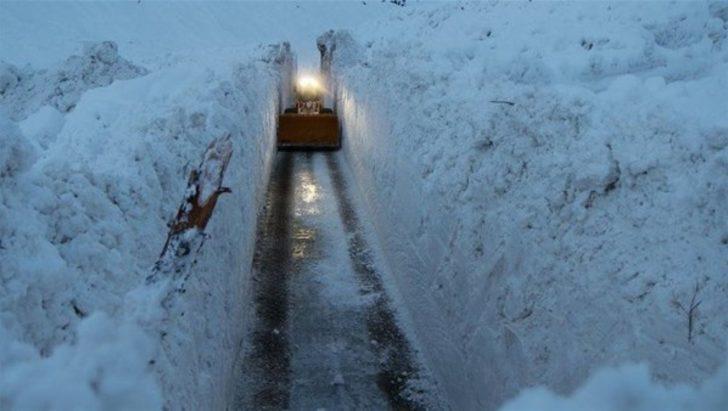 7 metrelik bir kar duvarı! G3