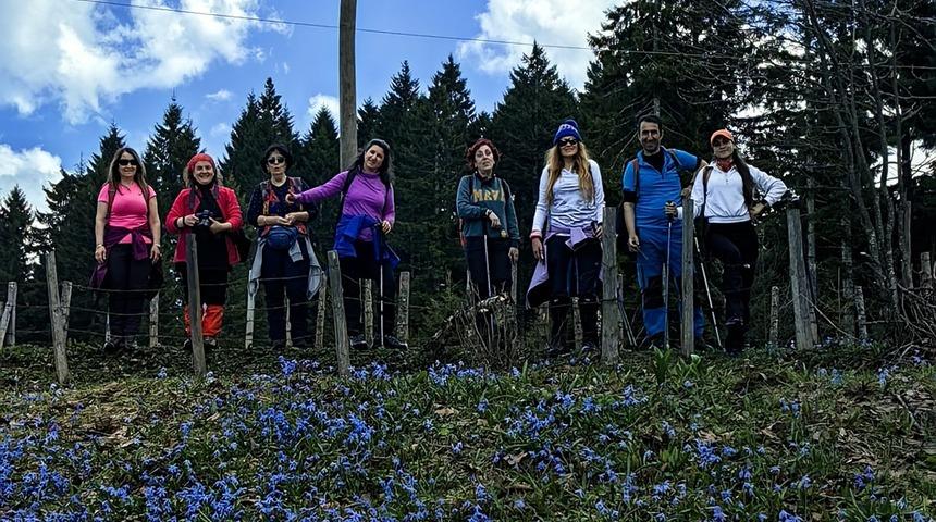 Kadıralak Yaylası mora büründü