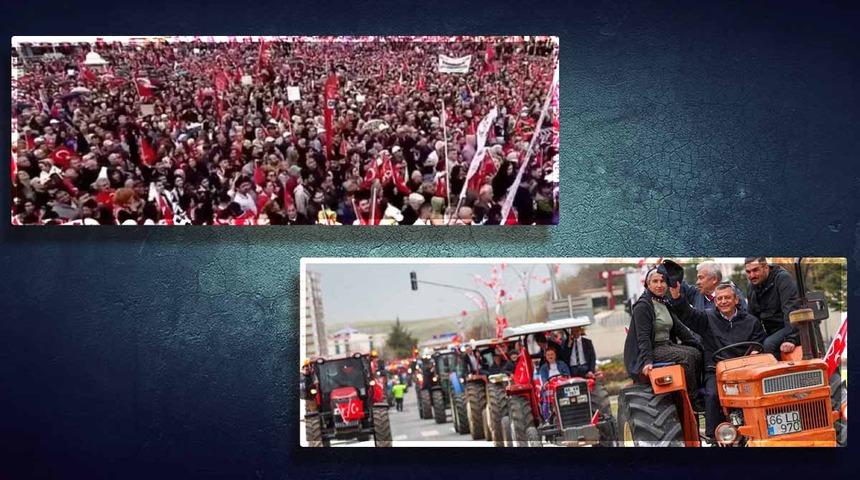 CHP'nin Yozgat mitingi çok konuşulmuştu! Gazeteci Ferhat Murat'tan tartışma yaratacak 'traktör' iddiası... "Bir gün önce gidip kiralamışlar"