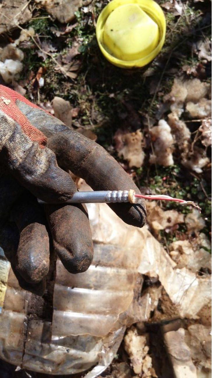 Bitlis'te PKK'ya ait ele yapımı patlayıcı ele geçirildi