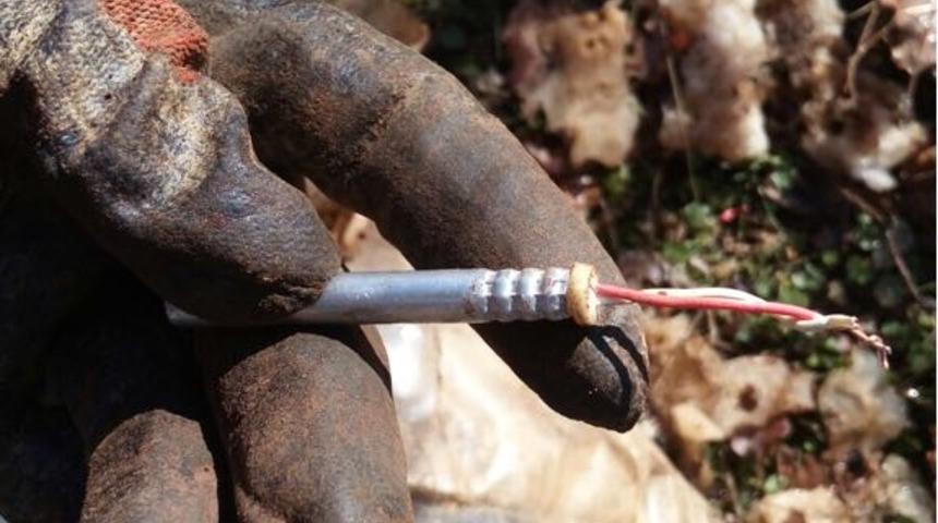 Bitlis'te PKK'ya ait ele yapımı patlayıcı ele ge&ccedil;irildi