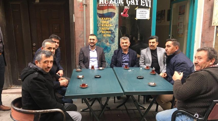 Milletvekili A&ccedil;ıkg&ouml;z &ccedil;arşı esnafını ziyaret etti