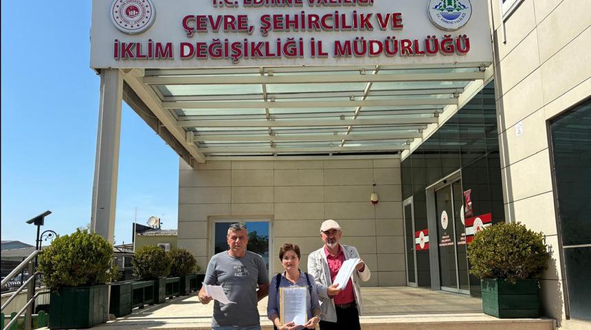 Edirne'de köylüler, meralarına yapılmak istenen GES projesine itiraz etti