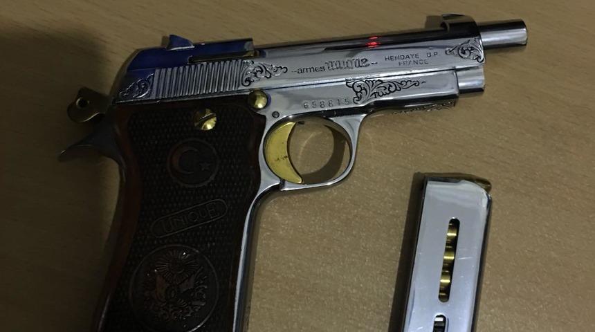 Zonguldak'ta silahla tehdide g&ouml;zaltı