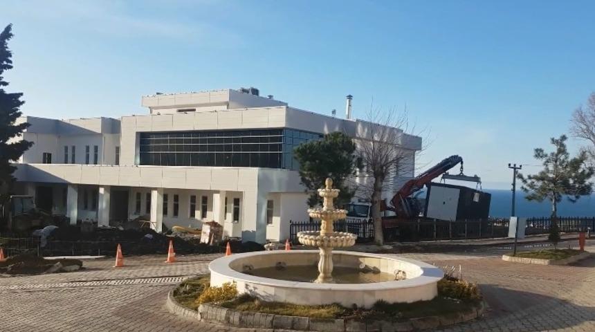 Amasra İl&ccedil;e Devlet Hastanesi tamamlanıyor