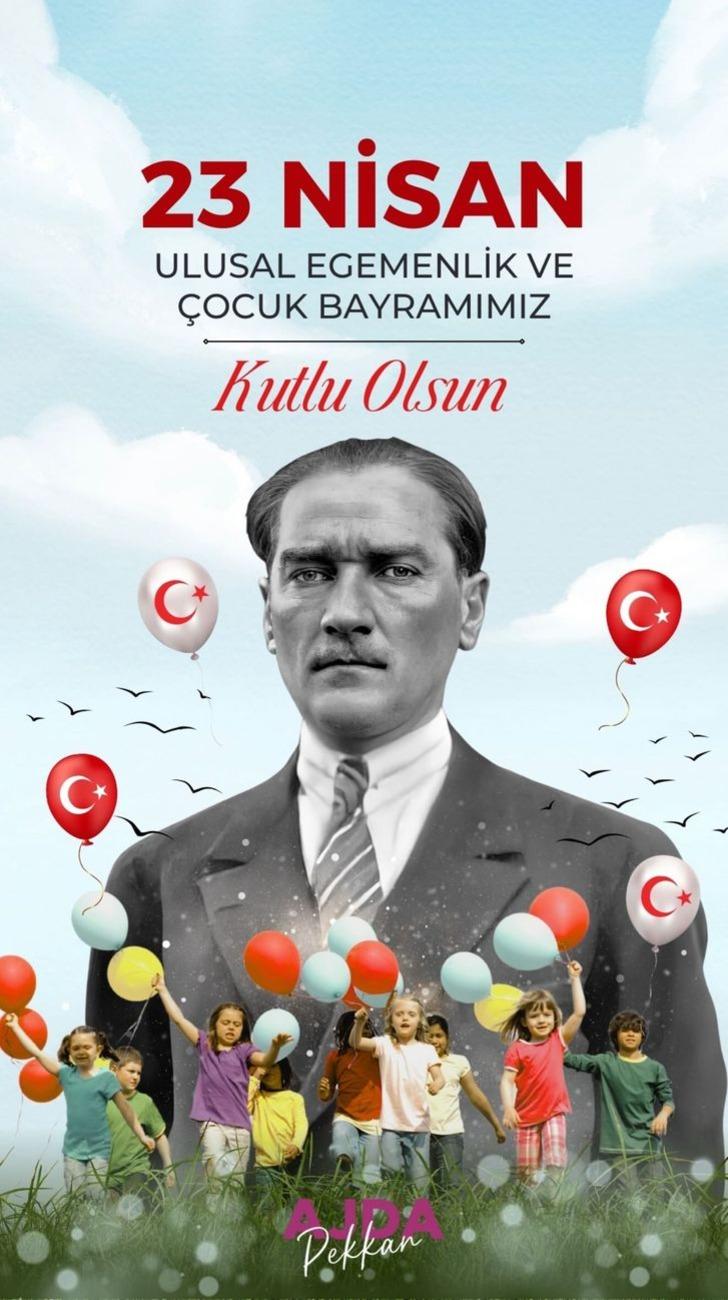 Ünlü isimlerden 23 Nisan paylaşımları! Ulusal Egemenlik ve Çocuk Bayramı'nın 105. yılı kutlanıyor G3