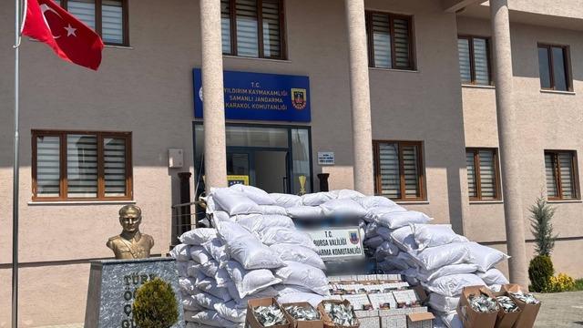 Jandarmadan 'Tütün Kaçakçılığı' operasyonu