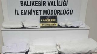 Balıkesir'de 6 kilo uyuşturucu yakalandı: 3 gözaltı