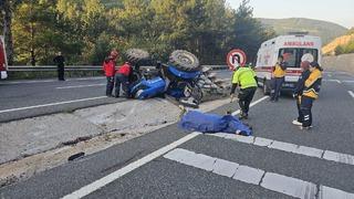 Traktör devrildi, sürücü hayatını kaybetti