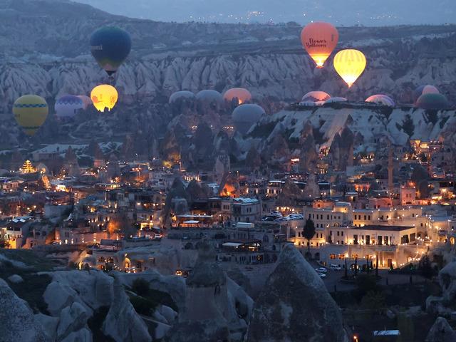  Kapadokya'yı son 10 yılda 5 milyona yakın turist kuş bakışı seyretti