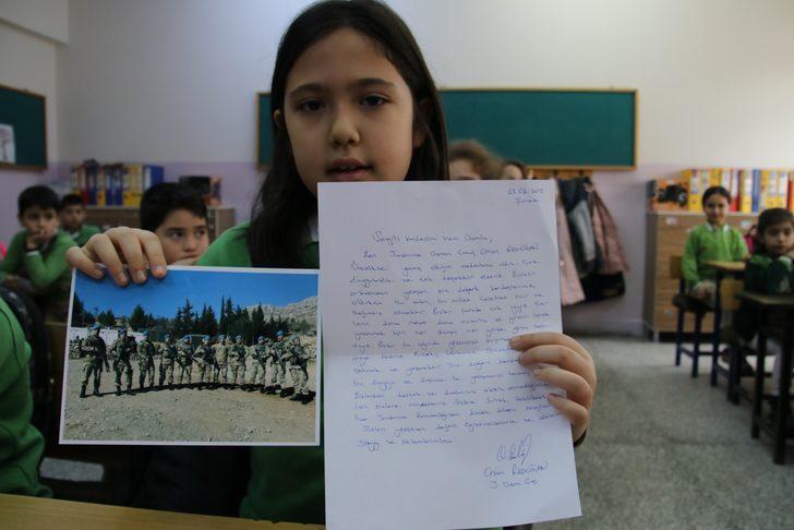 Mehmetçik'ten Düzceli ilkokul öğrencilerine fotoğraflı mektup