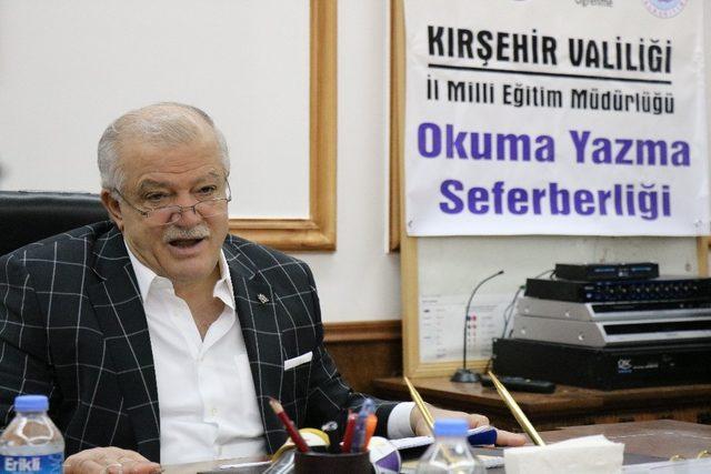 Kırşehir’de okur-yazarlık seferberliği toplantısı yapıldı