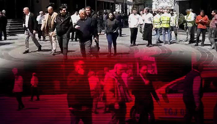 Son dakika | İstanbul'da telefonlar çekmiyor! 6,2 büyüklüğündeki depremden sonra vatandaş sokağa döküldü