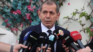 Galatasaray Başkanı Dursun Özbek depreme Florya'ya yakalandı! Buradaydım, bayağı sallandık