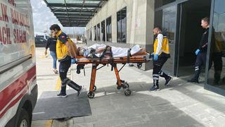 İnşaattan düşen kişi hastanelik oldu