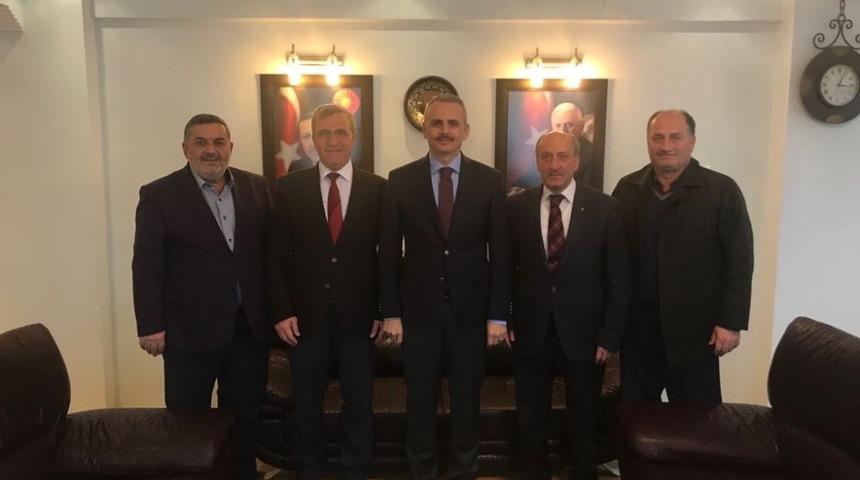 Kaymakam&rsquo;dan Akyazı Belediye Başkanı Akcan&rsquo;a iade-i ziyaret