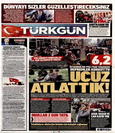 Türkgün
 Gazetesi oku