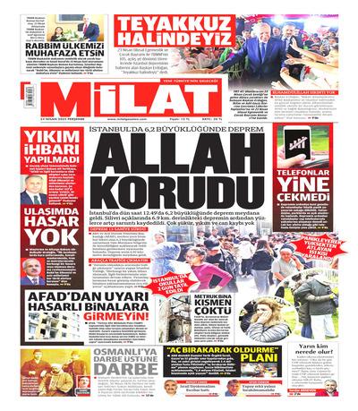 Milat
 Gazetesi oku