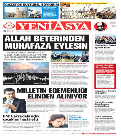 Yeni Asya
 Gazetesi oku