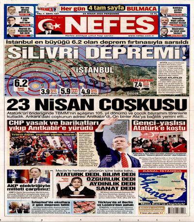 Nefes
 Gazetesi oku