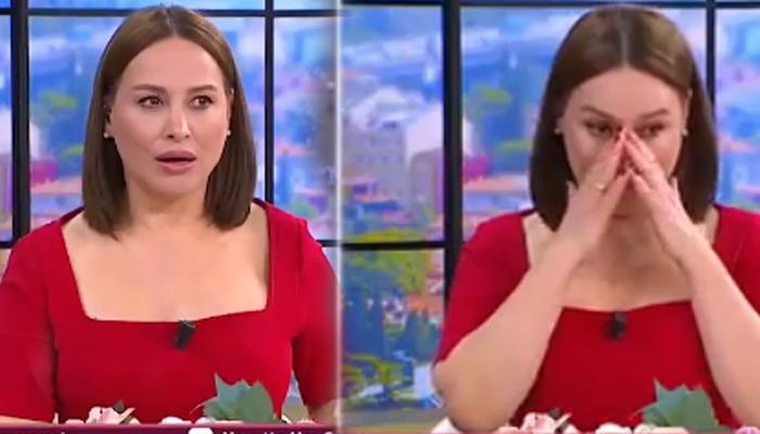 Depreme yayında yakalanan Nur Viral ne yapacağını bilemedi! Ağlamaya başladı