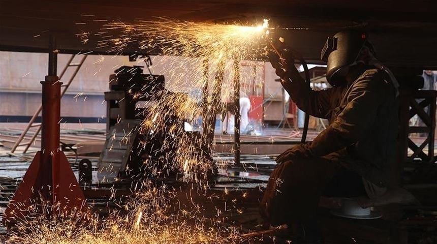 İmalat sanayi kapasite kullanım oranı Nisan ayında azaldı