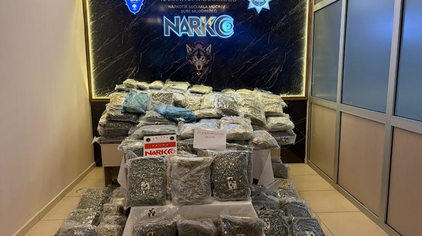 Kapıkule'de 171 kilogram uyuşturucu ele geçirildi, 2 kişi tutuklandı