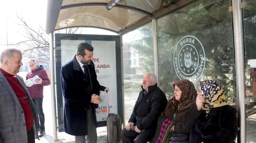 Başkan Iışık projeleri vatandaşlara anlattı