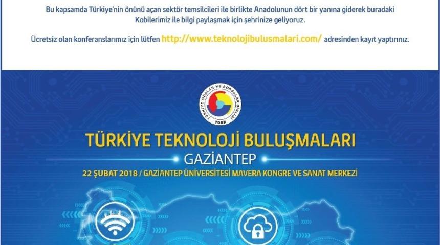 Teknoloji Buluşmaları Gaziantep &Uuml;niversitesi ev sahipliğinde ger&ccedil;ekleşiyor