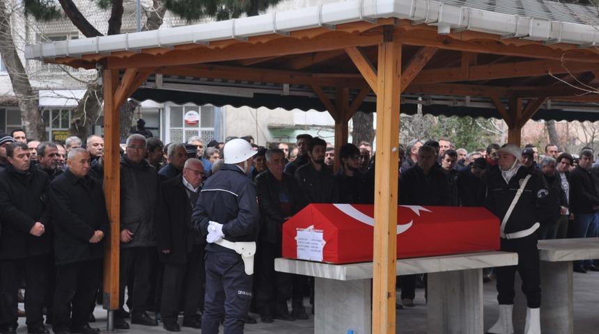 &Ccedil;evik Kuvvet Şube M&uuml;d&uuml;r&uuml;, son yolculuğuna uğurlandı
